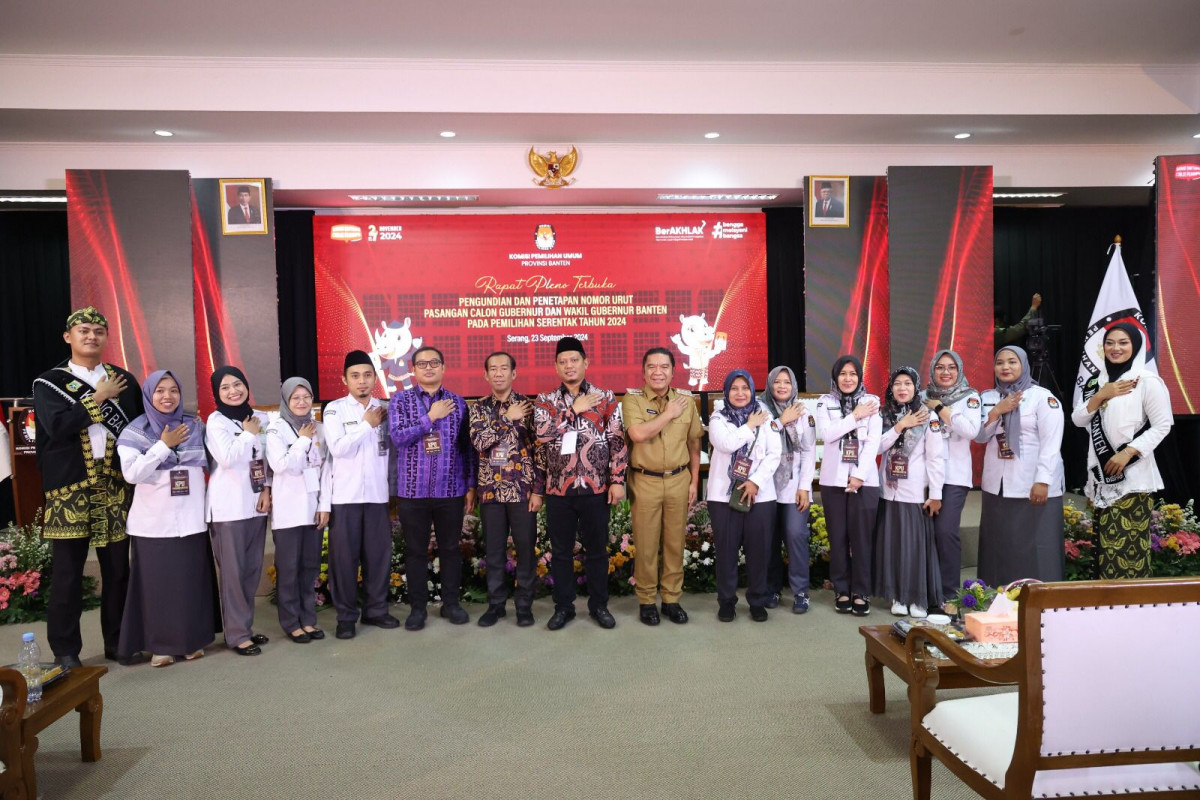 Pj Gubernur Banten Al Muktabar Ajak Masyarakat Sukseskan Pilkada Serentak