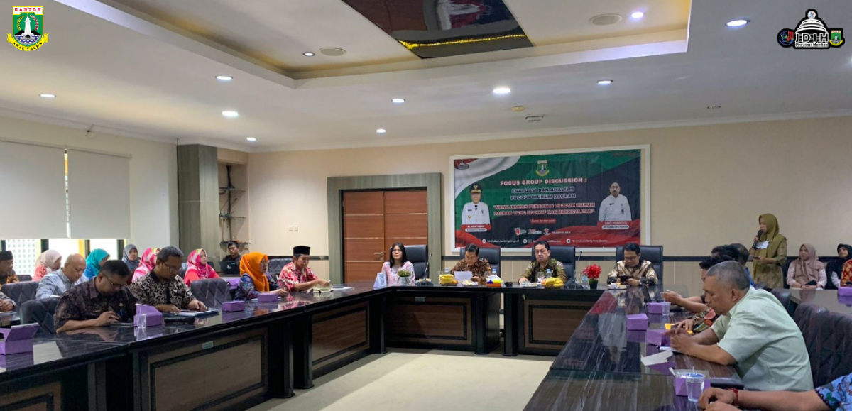 Forum Group Discussion Evaluasi dan Analisis Produk Hukum Daerah